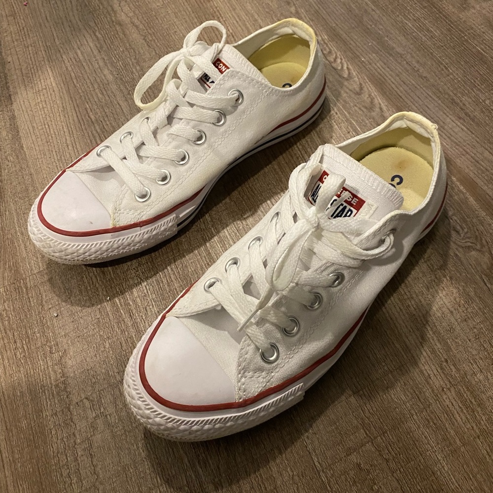 White Converse